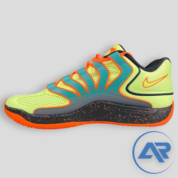 Nike KD18 NRG Timeline Clear Black Lime Basketball Men's Size 14 HV1993-301 - Picture 4 of 7